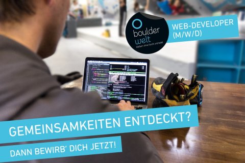 Wir suchen ab sofort Web-Developer (m/w/d) in Voll- oder Teilzeit! Bewirb Dich jetzt!